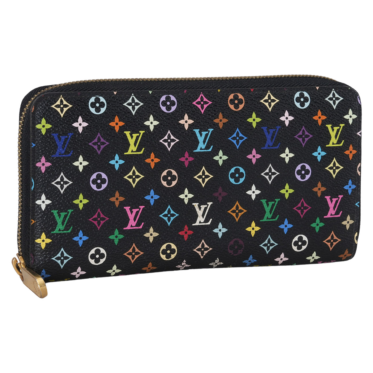 LOUIS VUITTON(USED)루이비통 멀티컬러 지퍼 장지갑
